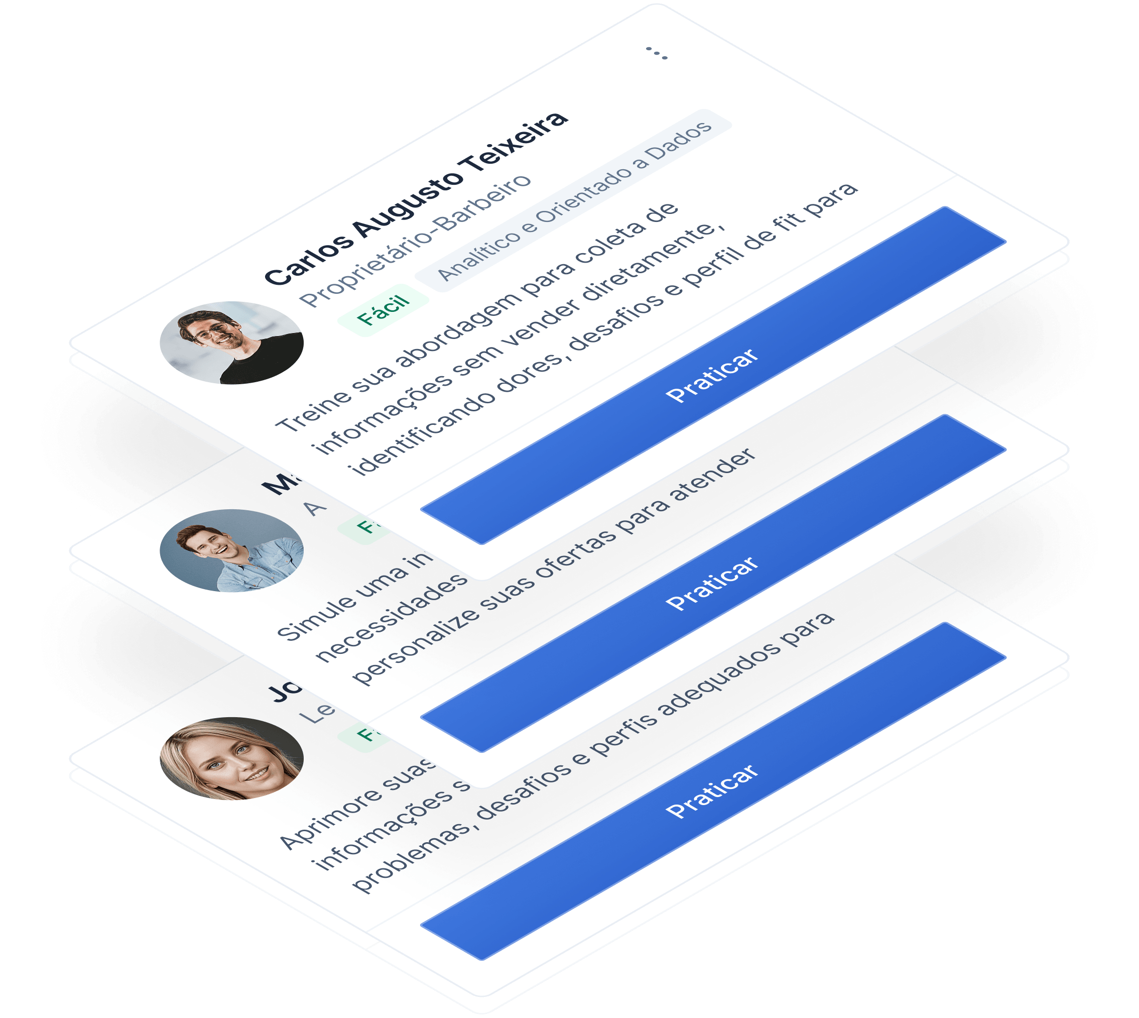 Planeje cenários e prioridades